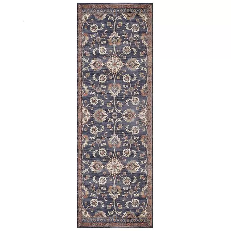 Navy Floral Runner>Kirklands Home Online