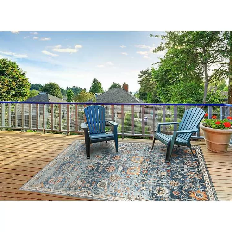 Navy Bohemian Area Rug, 7x9>Kirklands Home Sale