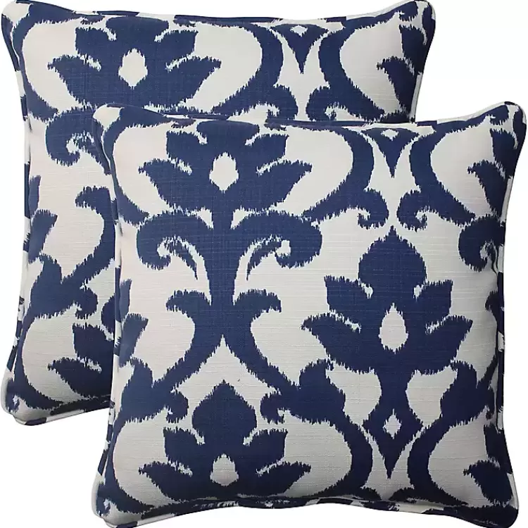 Navy Bosco Outdoor Pillows, Set of 2>Kirklands Home Best