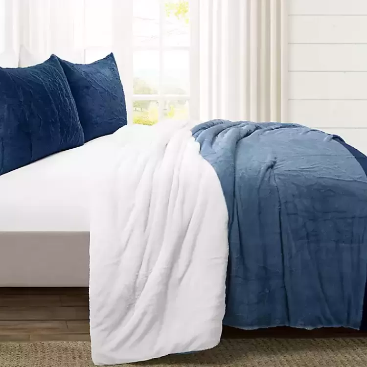 Navy Color Block 3-pc. King Comforter Set>Kirklands Home Cheap