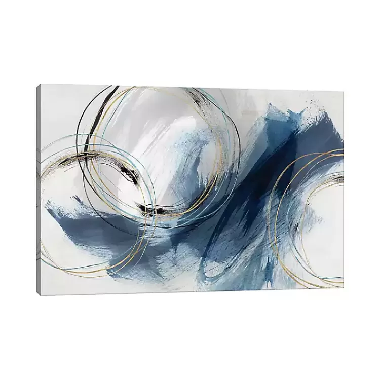 Navy Detour Canvas Art Print>Kirklands Home Best Sale