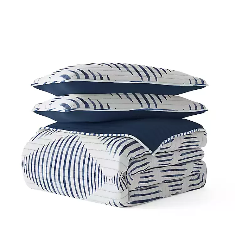 navy_diamond_line_reversible_pc_king_quilt_set_2.webp Navy Diamond Line Reversible 3-pc. King Quilt Set>Kirklands Home Best Sale