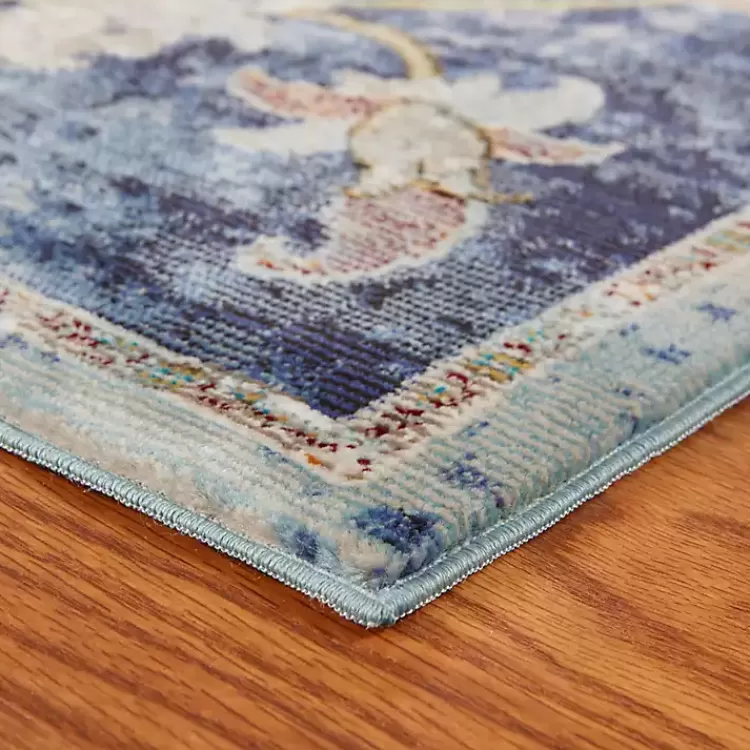 navy_faded_floral_area_rug_x_2-2.webp Navy Faded Floral Area Rug, 2x9>Kirklands Home Clearance