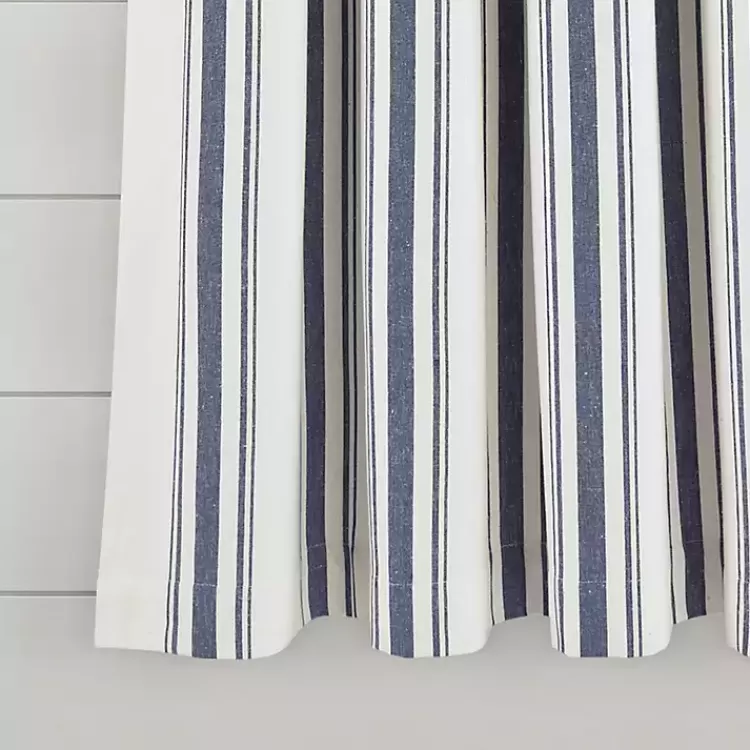 navy_farmhouse_stripe_curtain_panels_set_of__4.webp Navy Farmhouse Stripe Curtain Panels, Set of 2>Kirklands Home Cheap