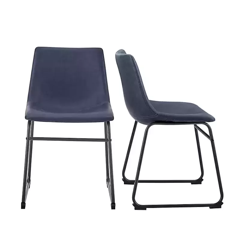 navy_leather_industrial_dining_chairs_set_of__3.webp Navy Leather Industrial Dining Chairs, Set of 2>Kirklands Home Store