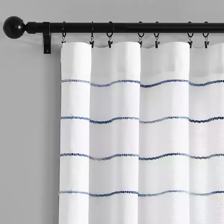 Navy Ombre Stripe Curtain Panel Set, 84 in.>Kirklands Home Cheap