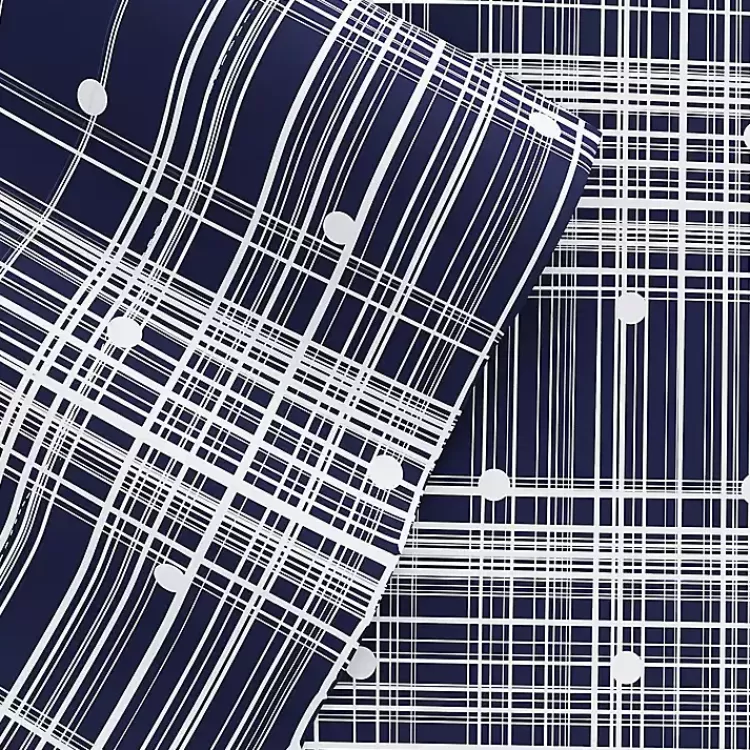 navy_plaid_polka_dot_pc_twin_sheet_set_3.webp Navy Plaid Polka Dot 3-pc. Twin Sheet Set>Kirklands Home Best Sale