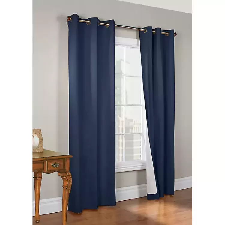 navy_room_darkening_curtain_panel_set__in_5.webp Navy Room Darkening Curtain Panel Set, 84 in.>Kirklands Home Store