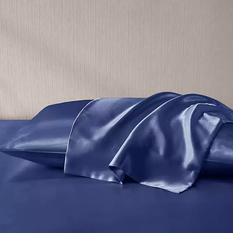 navy_satin_king_pc_pillow_case_set_5.webp Navy Satin King 2-pc. Pillow Case Set>Kirklands Home Sale