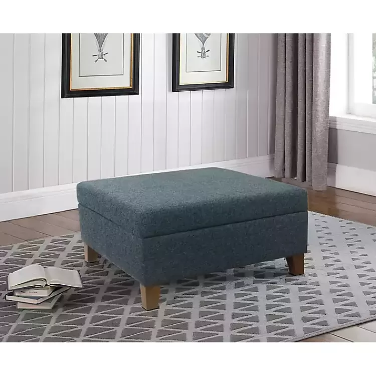 navy_upholstered_square_storage_ottoman_7.webp Navy Upholstered Square Storage Ottoman>Kirklands Home Clearance