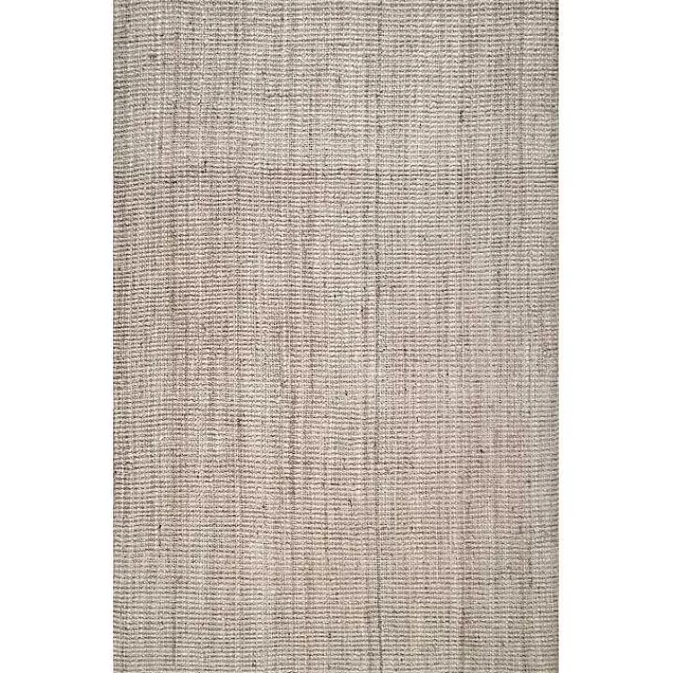 Neely Solid Jute Area Rug, 5x8>Kirklands Home Best Sale