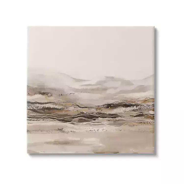Neutral Abstract Mountains Canvas Art Print>Kirklands Home Flash Sale