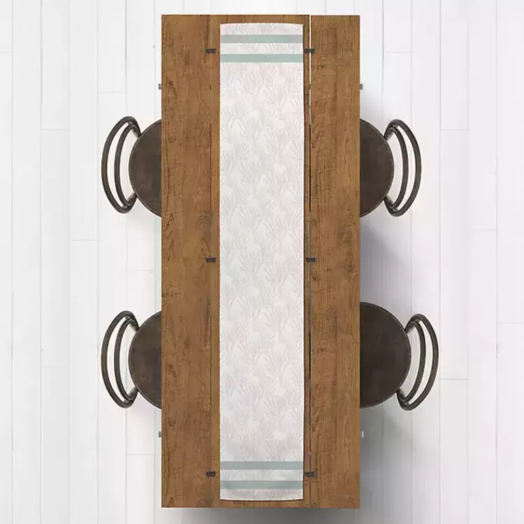 Neutral Coral Stripe Table Runner, 72 in.>Kirklands Home New