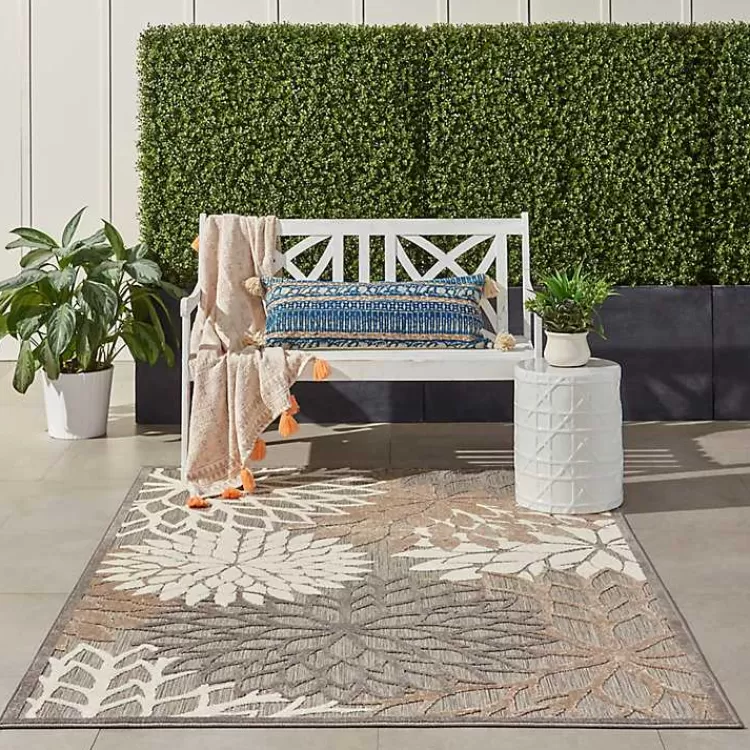 neutral_floral_burst_outdoor_area_rug_x_5-1.webp Neutral Floral Burst Outdoor Area Rug, 5x7>Kirklands Home Shop