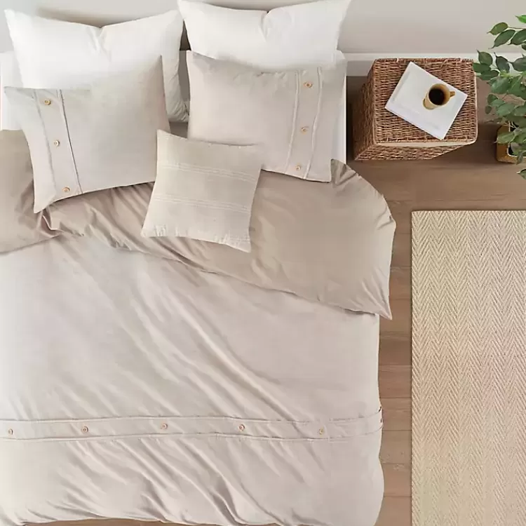 Neutral Holland 5-pc. Full/Queen Comforter Set>Kirklands Home Flash Sale