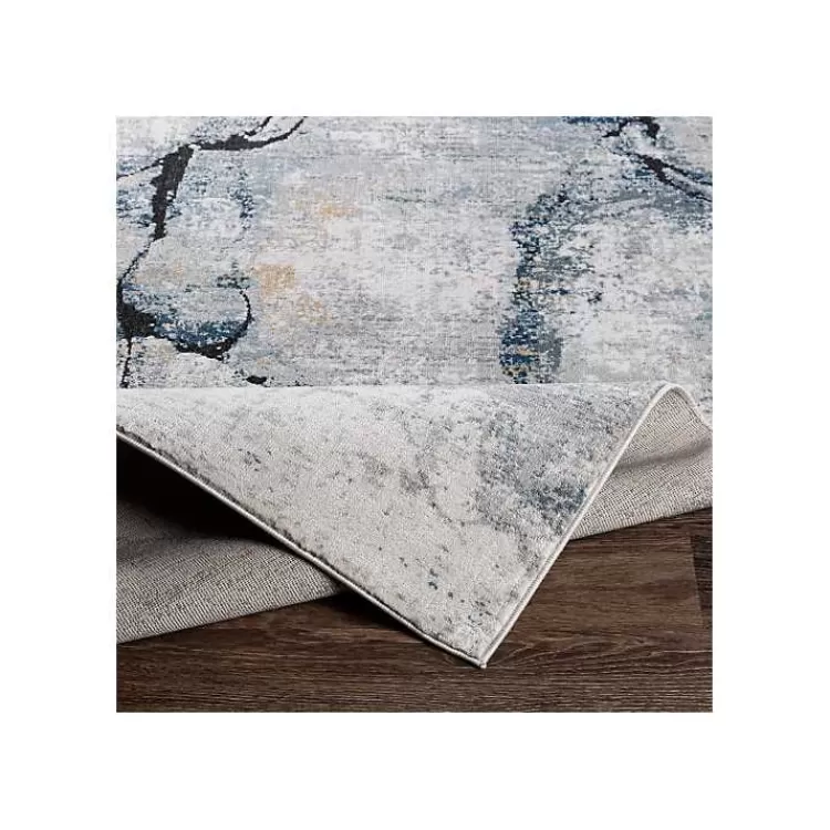 Neutral Marble Swirl Area Rug, 5x7>Kirklands Home Store