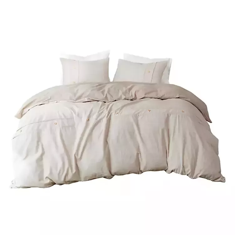 Neutral Oversized 3-pc. King Duvet Cover Set>Kirklands Home New