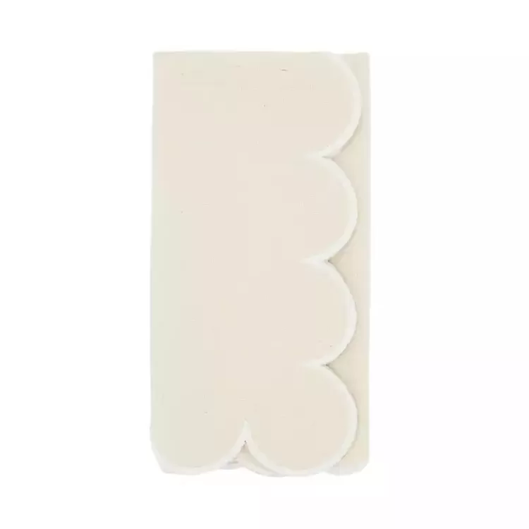 Neutral Scalloped Edge Napkins, Set of 4>Kirklands Home Clearance