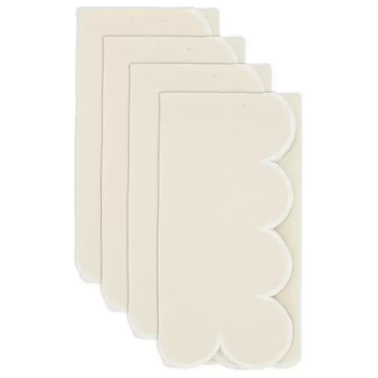 neutral_scalloped_edge_napkins_set_of__2.webp Neutral Scalloped Edge Napkins, Set of 4>Kirklands Home Clearance