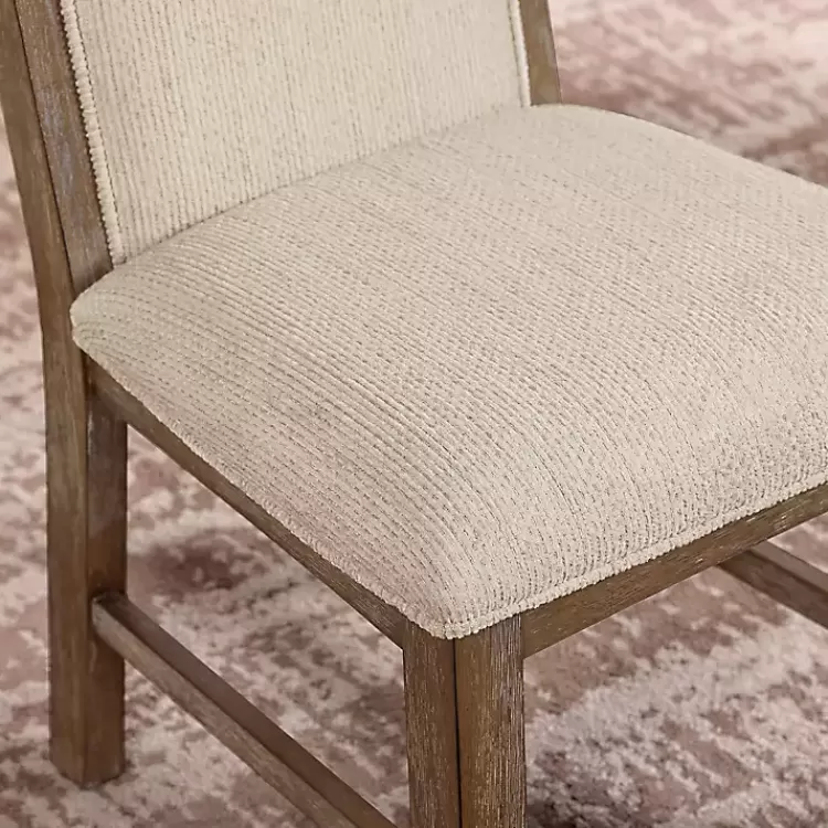 Neutral Upholstered Oak Dining Chairs, Set of 2>Kirklands Home Best