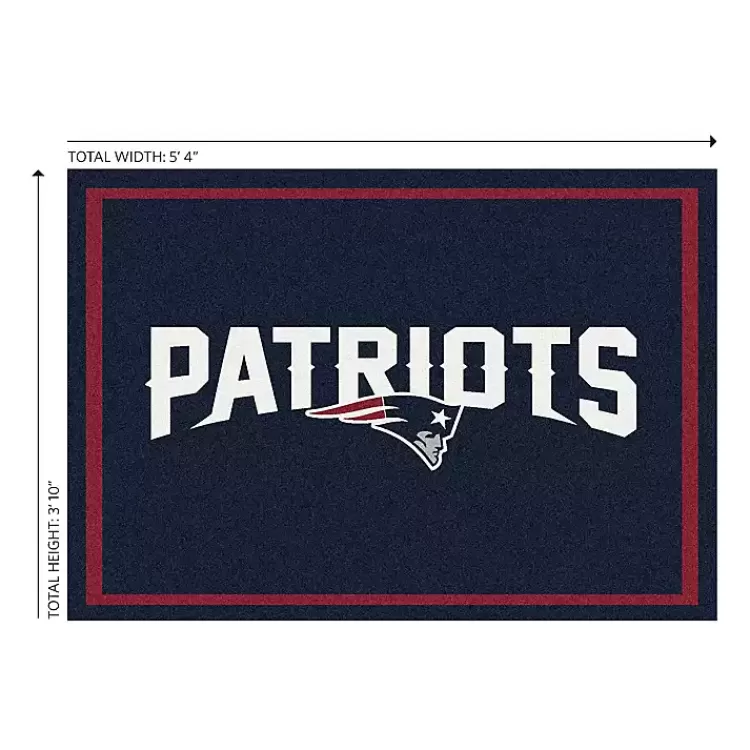 New England Patriots Area Rug, 4x6>Kirklands Home Store