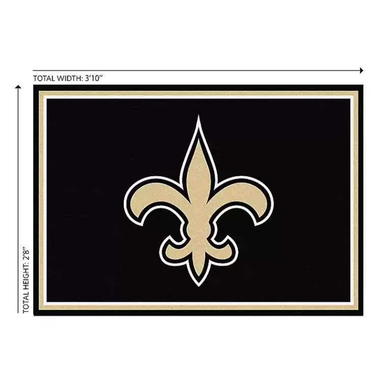 New Orleans Saints Area Rug, 3x4>Kirklands Home Discount