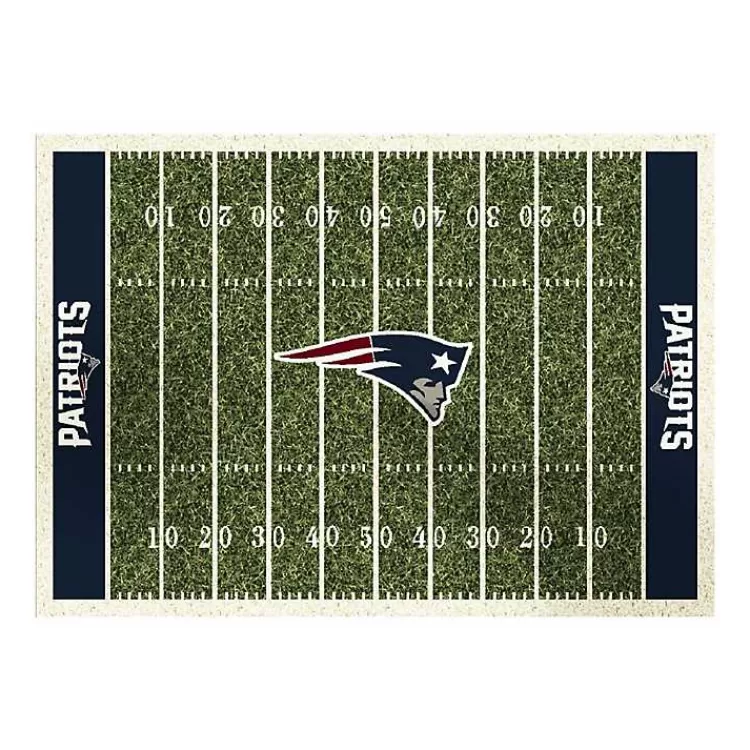 NFL New England Patriots Home Field Area Rug, 6x8>Kirklands Home Best Sale