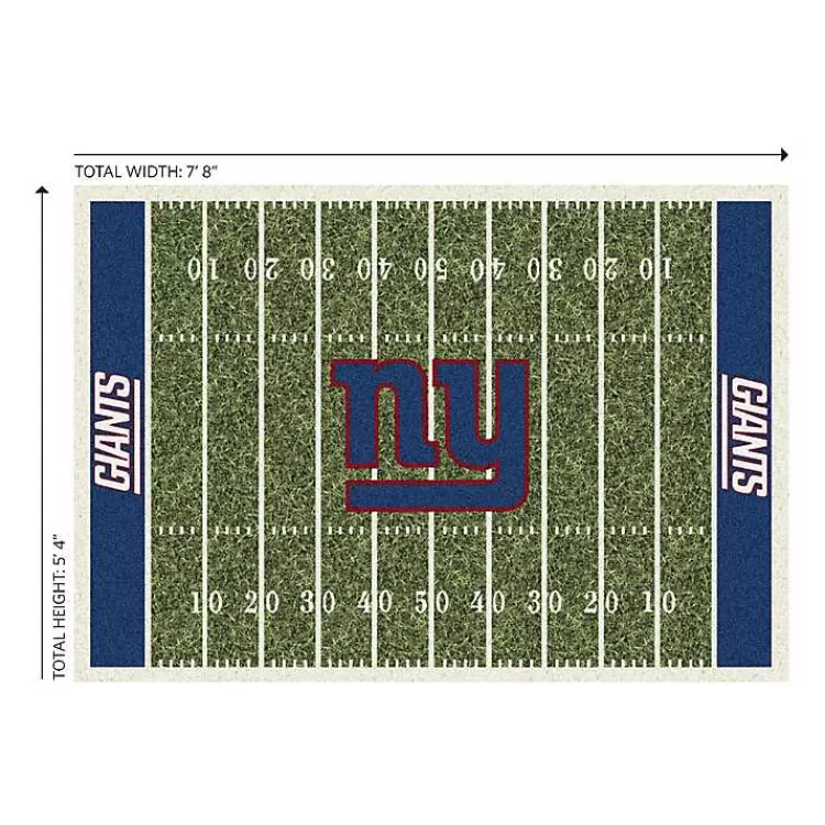 NFL New York Giants Home Field Area Rug, 6x8>Kirklands Home Store