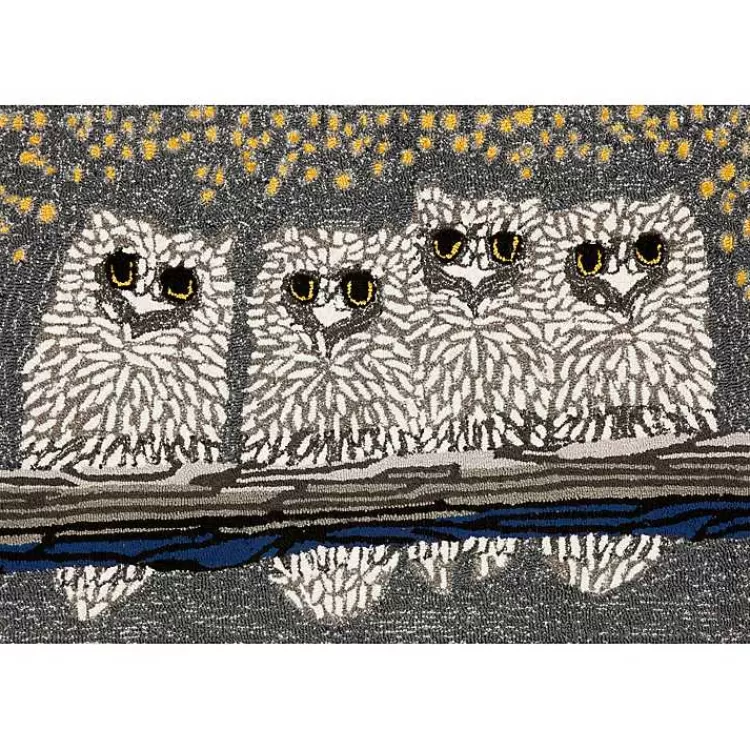 Night Owls Indoor/Outdoor Mat>Kirklands Home Store