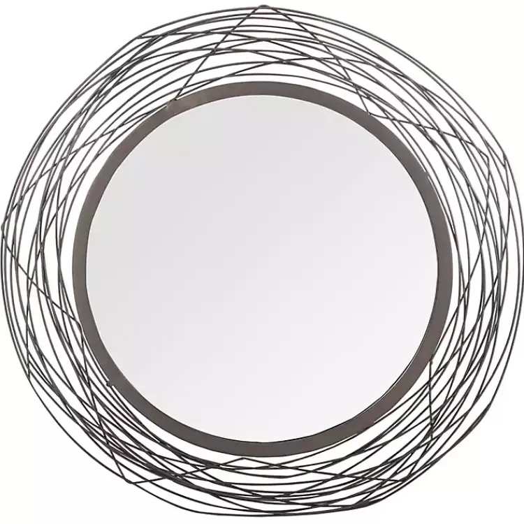 Nixie Black Wire Wall Mirror>Kirklands Home Cheap
