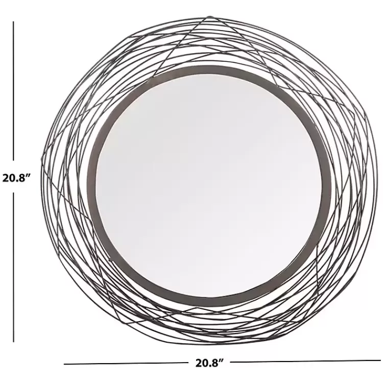 nixie_black_wire_wall_mirror_4.webp Nixie Black Wire Wall Mirror>Kirklands Home Cheap