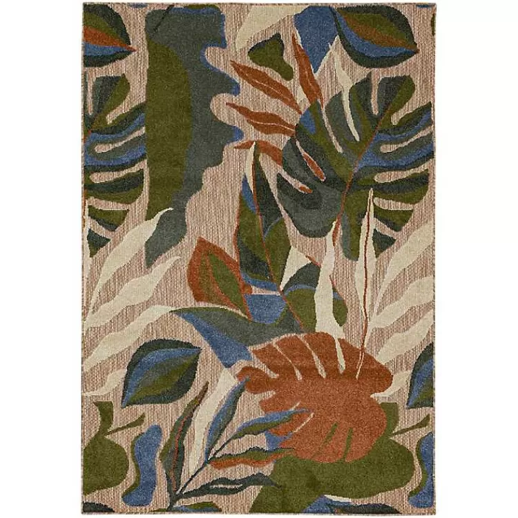 North Shore Botanical Outdoor Area Rug, 9x12>Kirklands Home Hot