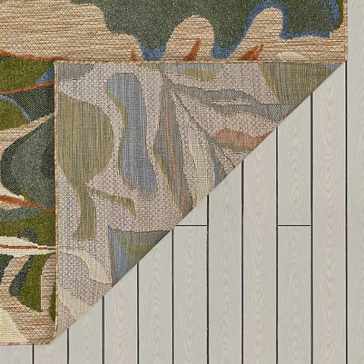 North Shore Botanical Outdoor Area Rug, 7x10>Kirklands Home Sale
