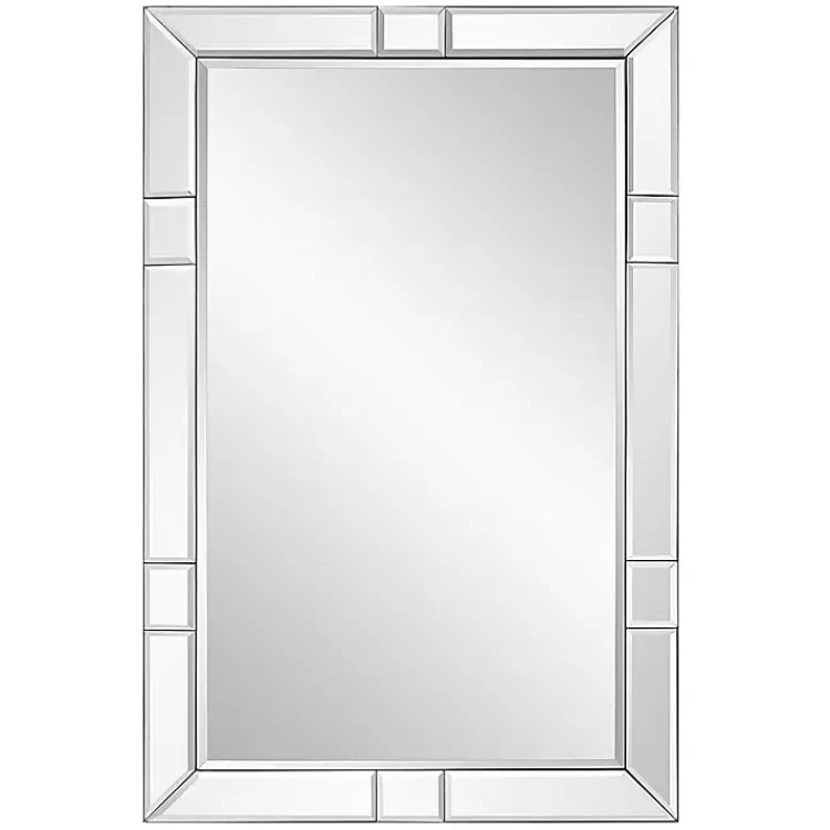 Notched Bevel Rectangle Wall Mirror>Kirklands Home Best Sale