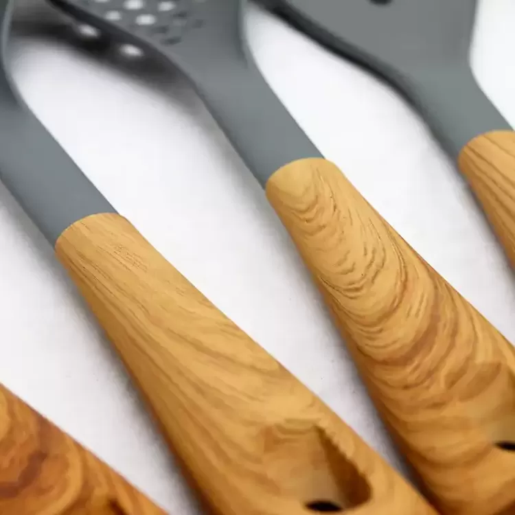 Nylon Wood Inspired 5-pc. Kitchen Tool Set>Kirklands Home Fashion