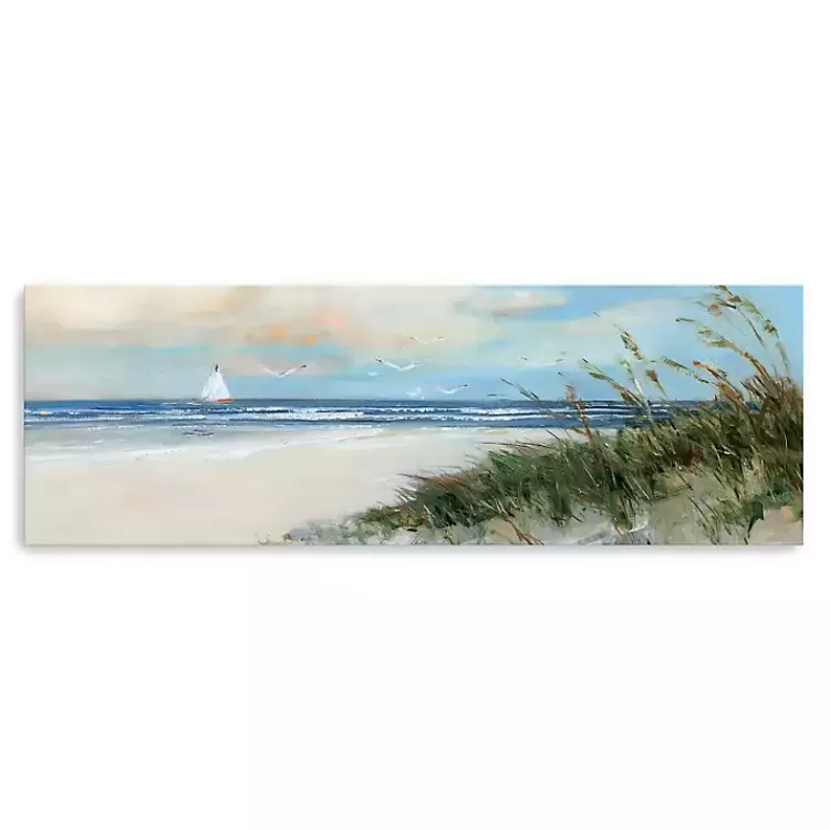 Oak Island Sunrise Canvas Art Print, 60x20 in.>Kirklands Home Discount