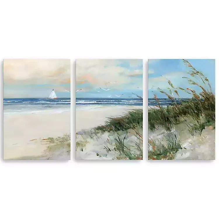 Oak Island Sunrise Canvas Art Prints, 16x24>Kirklands Home Outlet