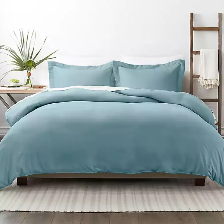 Ocean Solid 3-pc. King Duvet Cover Set>Kirklands Home Hot