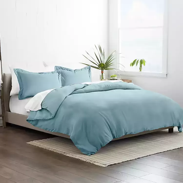 Ocean Solid 3-pc. Queen Duvet Cover Set>Kirklands Home Online