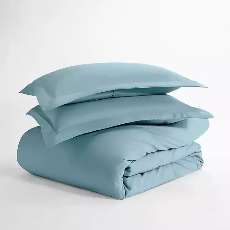 ocean_blue_solid_pc_queen_duvet_cover_set_2.webp Ocean Solid 3-pc. Queen Duvet Cover Set>Kirklands Home Online