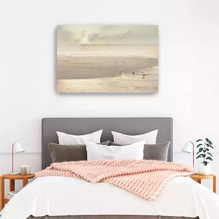 Ocean City Pier Canvas Art Print>Kirklands Home Fashion