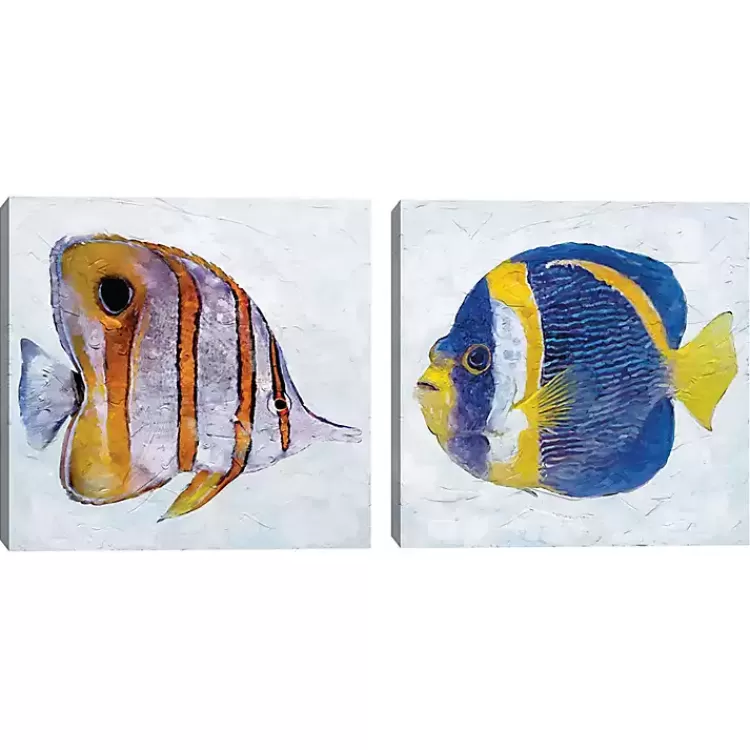 Ocean Fish Canvas Art Prints, Set of 2>Kirklands Home Sale