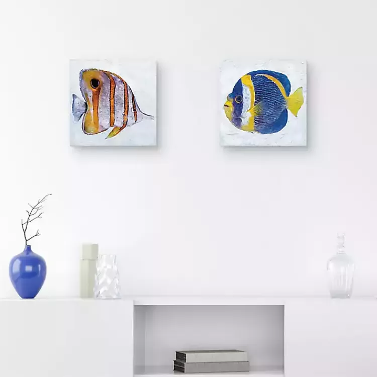 Ocean Fish Canvas Art Prints, Set of 2>Kirklands Home Sale