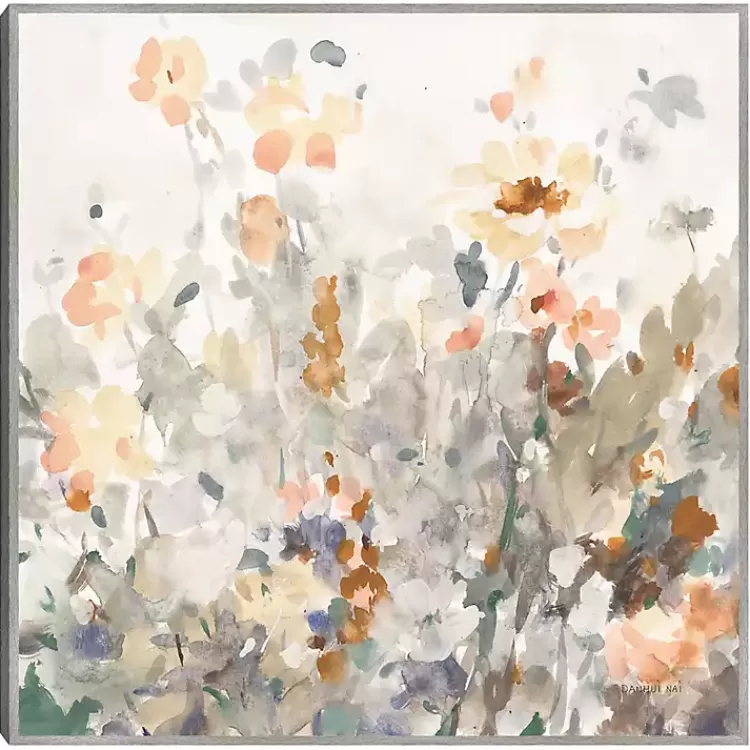 October Garden Framed Canvas Art Print>Kirklands Home Clearance