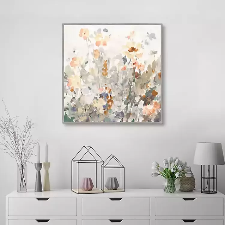 October Garden Framed Canvas Art Print>Kirklands Home Clearance