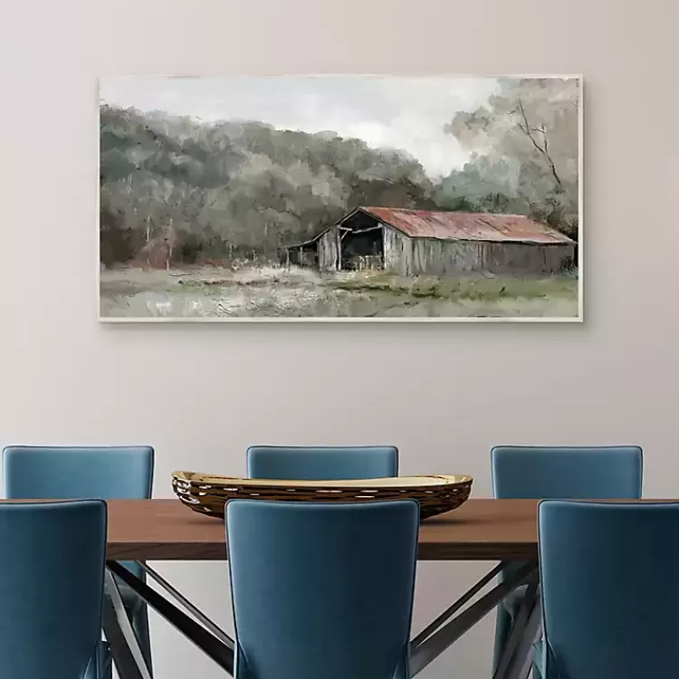 old_gray_barn_framed_canvas_art_print_2.webp Old Gray Barn Framed Canvas Art Print>Kirklands Home Store