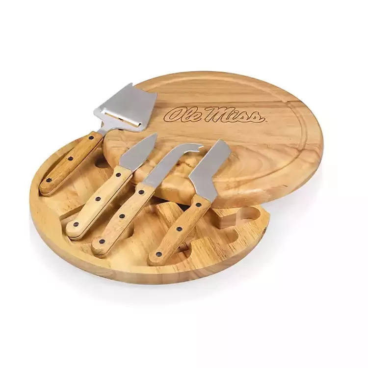 Ole Miss Cheese Board and Tool Set>Kirklands Home Clearance