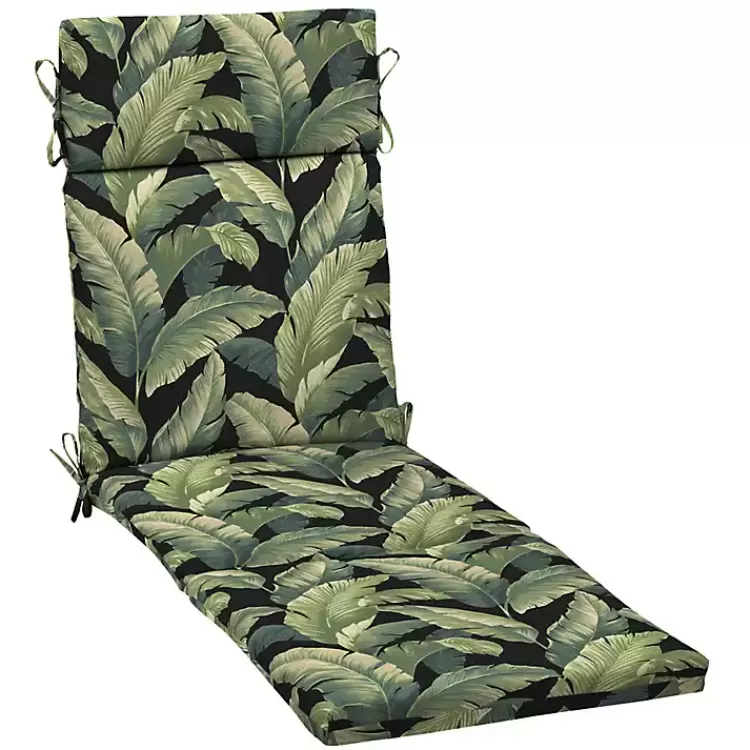Onyx Cebu Outdoor Chaise Cushion>Kirklands Home Shop