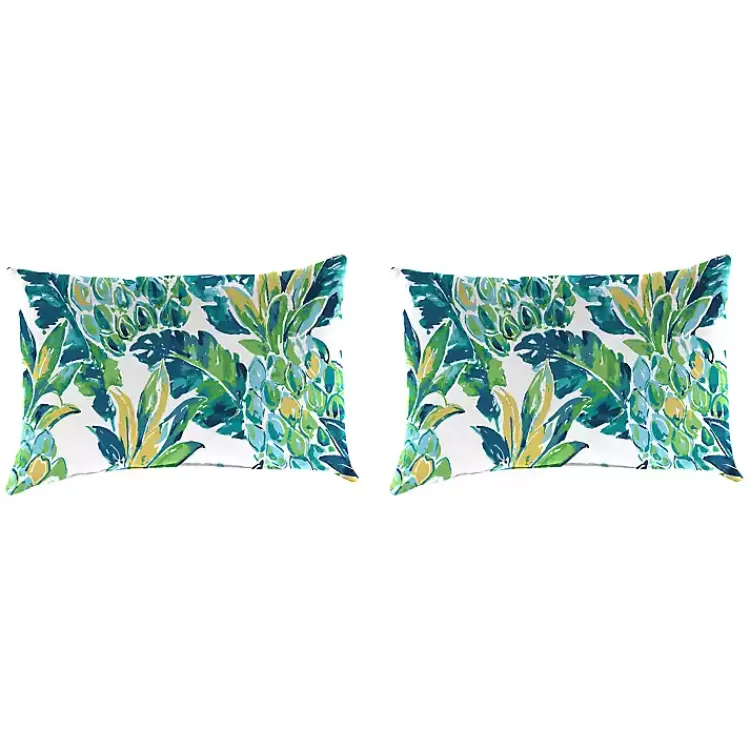 Opal Vida Outdoor Lumbar Pillows, Set of 2>Kirklands Home Shop