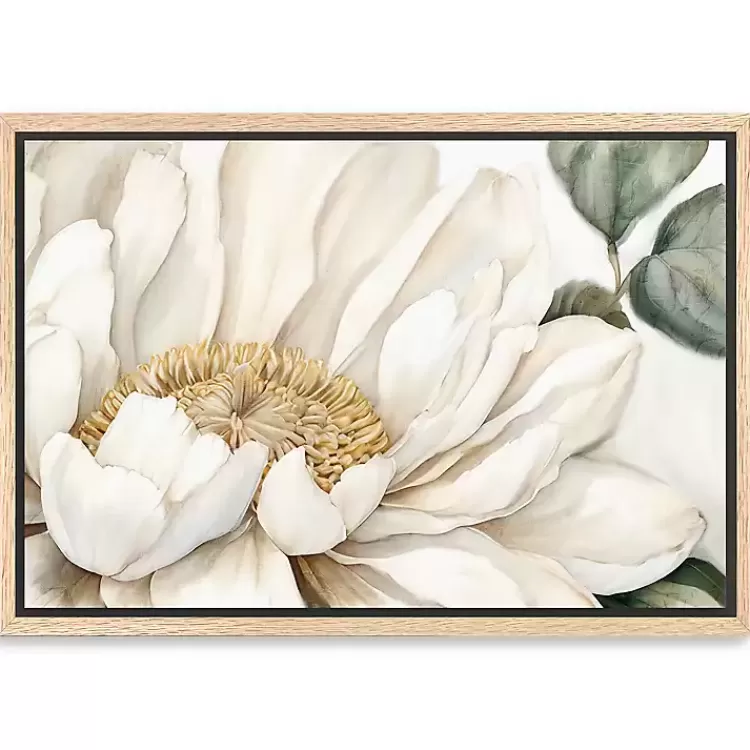 Open Bloom Framed Canvas Art Print>Kirklands Home Cheap